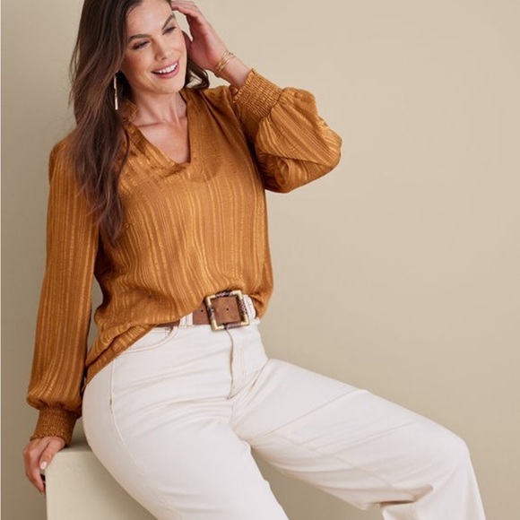 Soft Surroundings Jocelyn Blouse - Picture 4 of 7